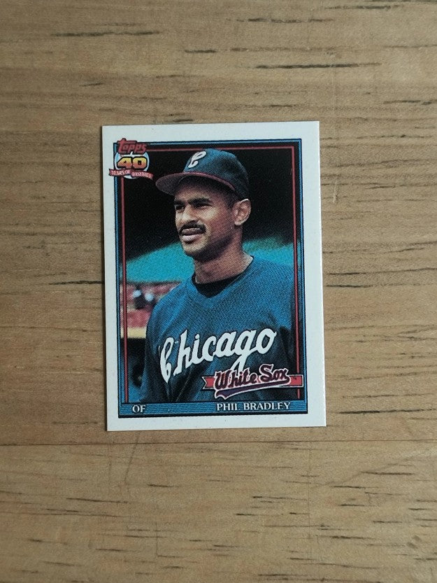 1991 Topps Micro #717 Phil Bradley