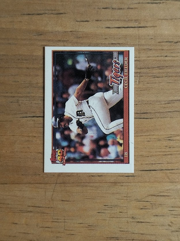 1991 Topps Micro #720 Cecil Fielder
