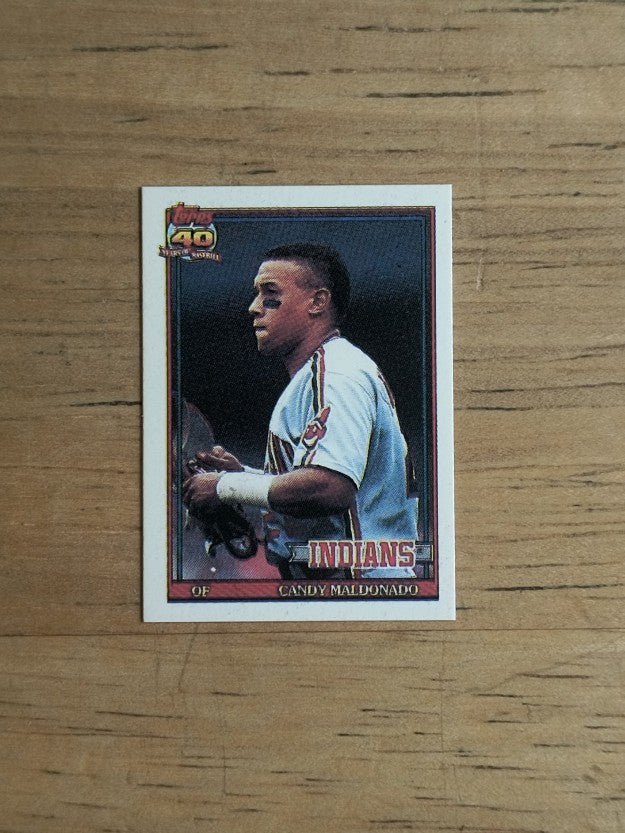 1991 Topps Micro #723 Candy Maldonado