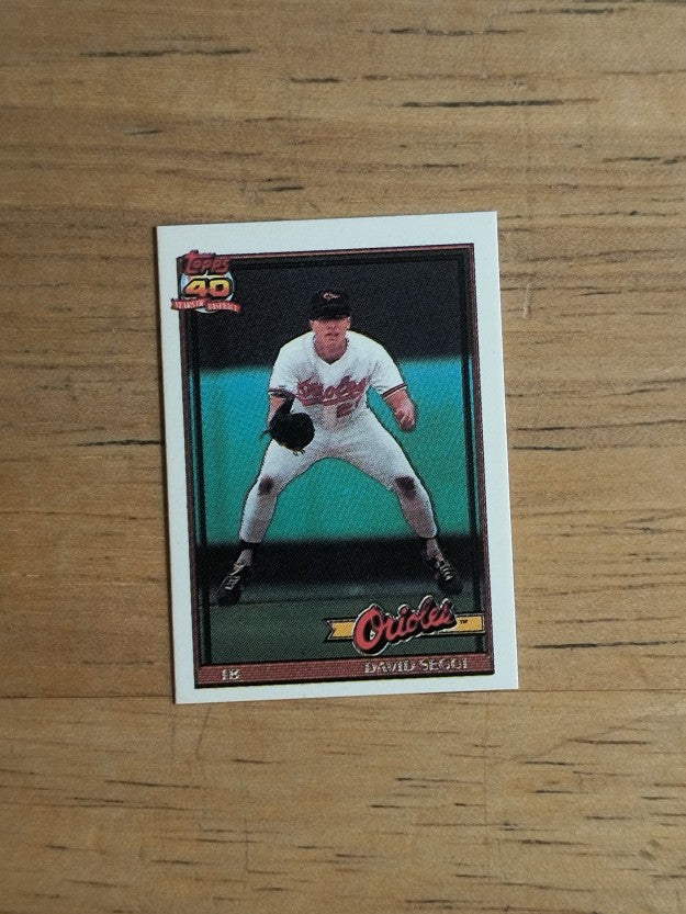 1991 Topps Micro #724 David Segui