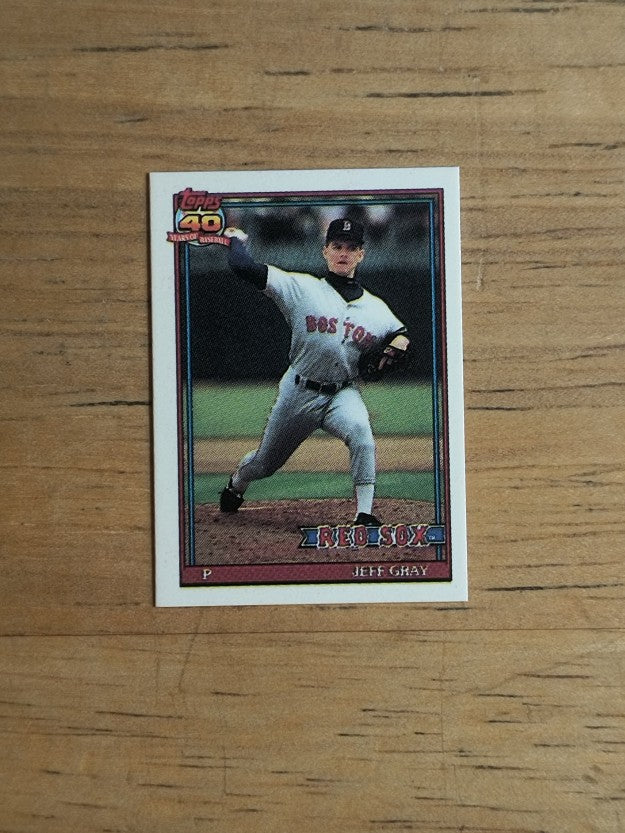 1991 Topps Micro #731 Jeff Gray