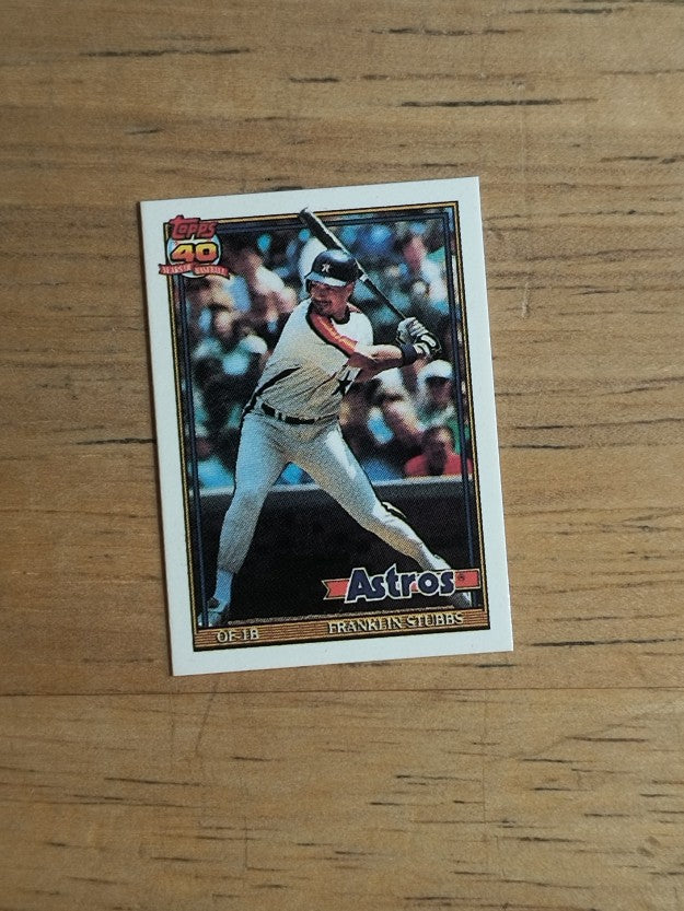 1991 Topps Micro #732 Franklin Stubbs