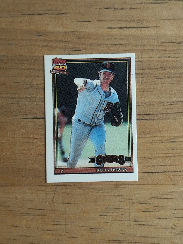 1991 Topps Micro #733 Kelly Downs