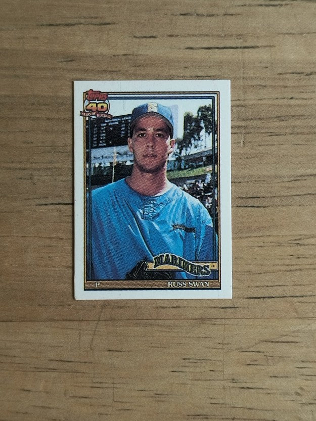 1991 Topps Micro #739 Russ Swan