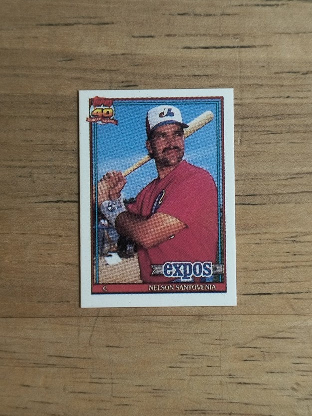 1991 Topps Micro #744 Nelson Santovenia