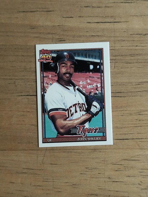 1991 Topps Micro #746 John Shelby