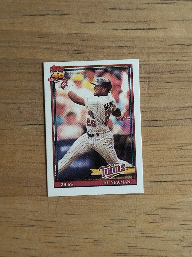1991 Topps Micro #748 Al Newman