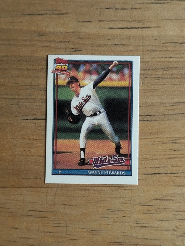 1991 Topps Micro #751 Wayne Edwards