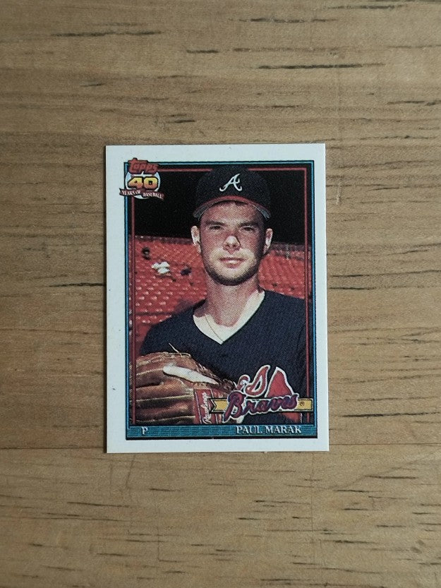 1991 Topps Micro #753 Paul Marak