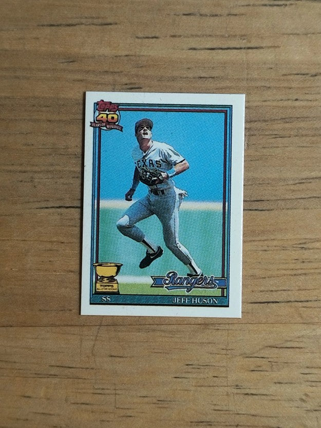 1991 Topps Micro #756 Jeff Huson