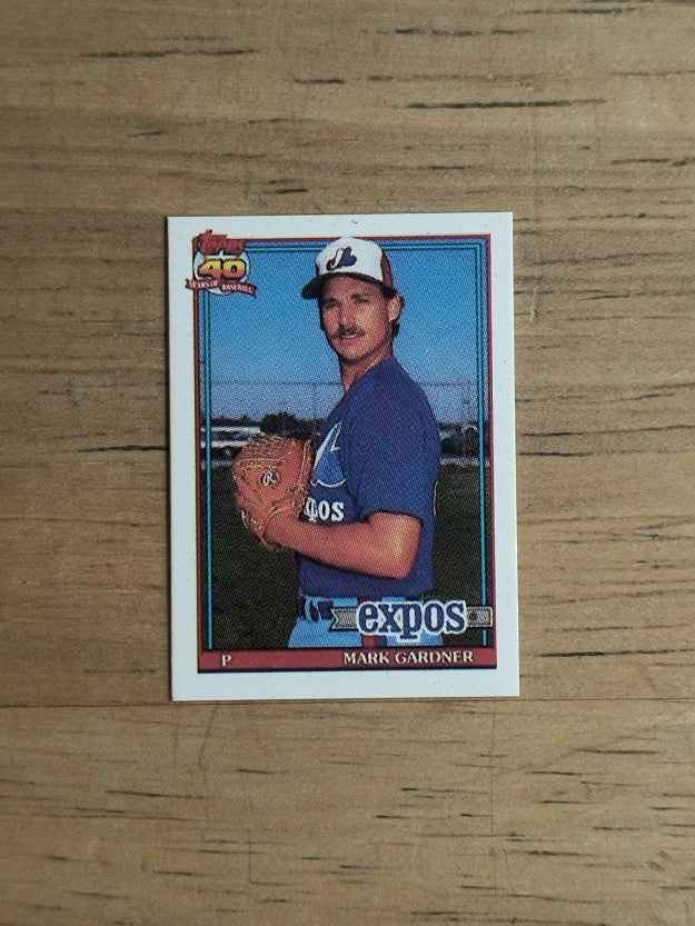 1991 Topps Micro #757 Mark Gardner