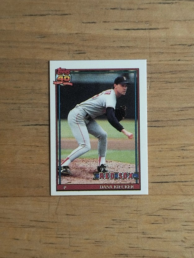 1991 Topps Micro #763 Dana Kiecker