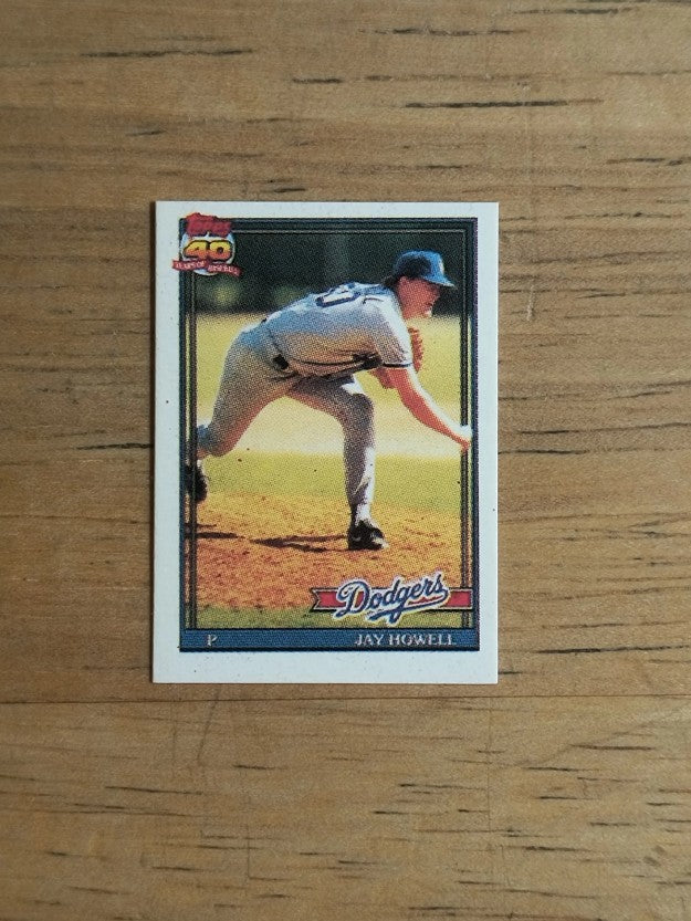 1991 Topps Micro #770 Jay Howell
