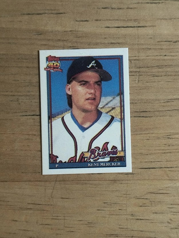 1991 Topps Micro #772 Kent Mercker