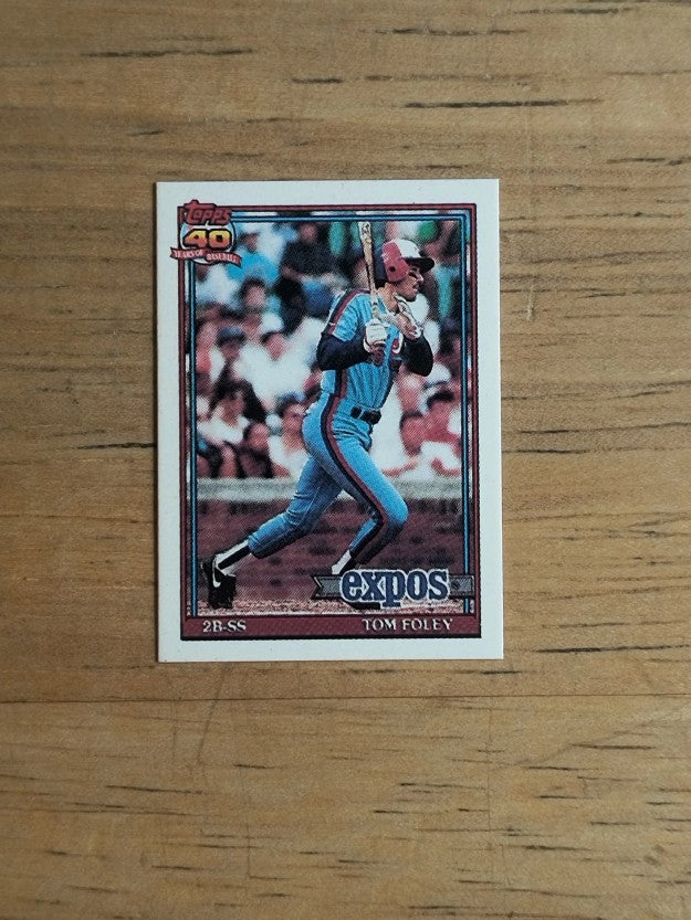 1991 Topps Micro #773 Tom Foley