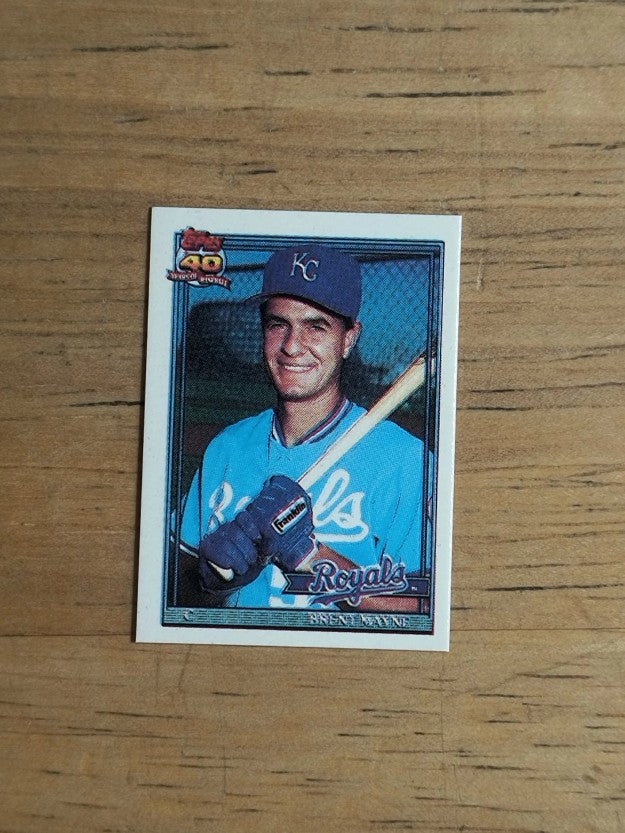 1991 Topps Micro #776 Brent Mayne