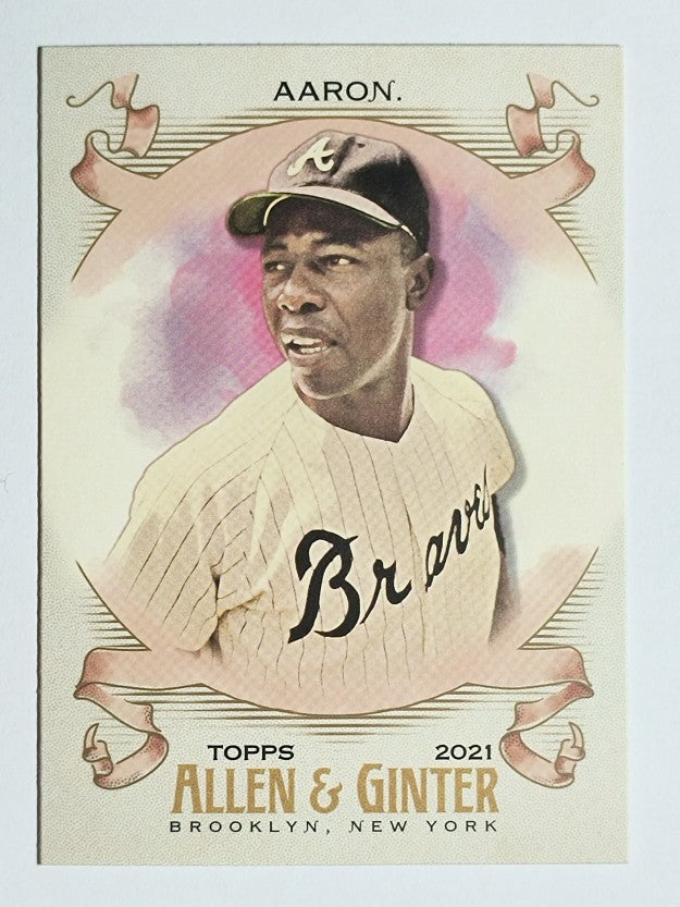 2021 Topps Allen and Ginter #1 Hank Aaron