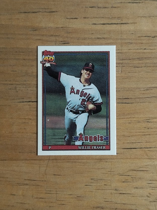 1991 Topps Micro #784 Willie Fraser