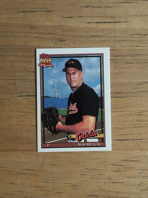 1991 Topps Micro #788 Bob Milacki
