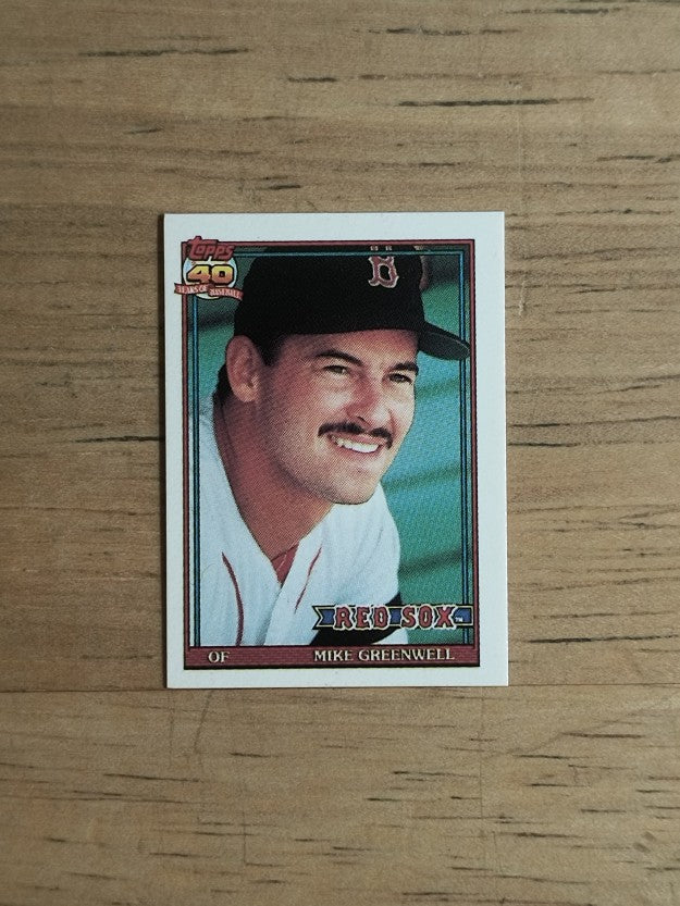 1991 Topps Micro #792 Mike Greenwell