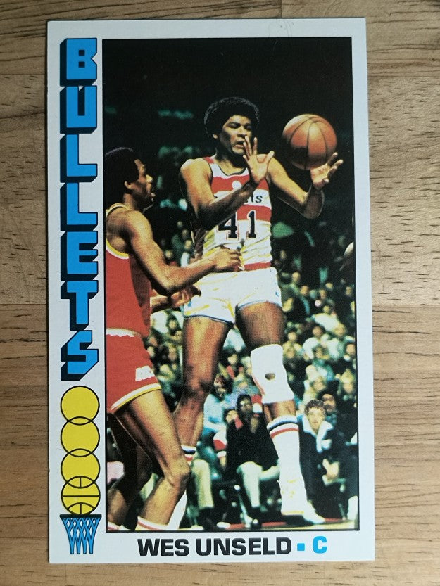 1976-77 Topps #5 Wes Unseld (NM)