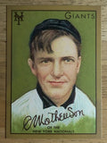 2011 Topps CMG Reprints #CMGR6 Christy Mathewson