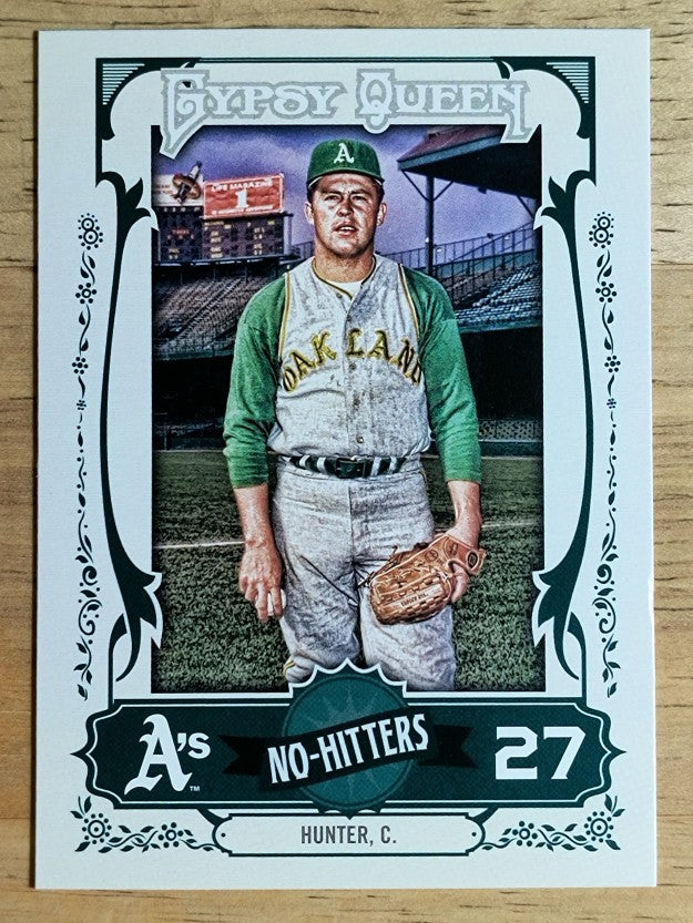 2013 Topps Gypsy Queen No Hitters #CH Catfish Hunter
