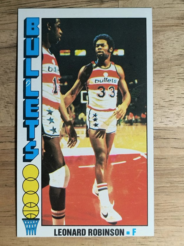 1976-77 Topps #104 Leonard Robinson (EXMT)