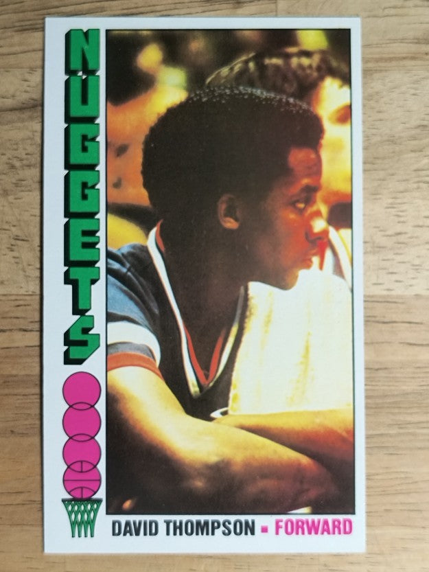 1976-77 Topps #110 David Thompson RC (NM)