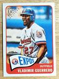 2001 Topps Gallery Heritage #GH10 Vladimir Guerrero