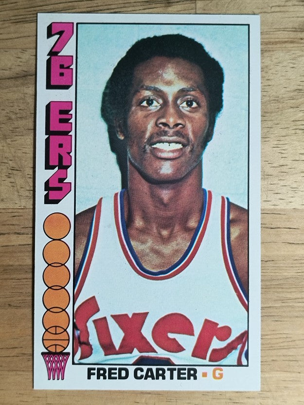 1976-77 Topps #111 Fred Carter (NMMT)