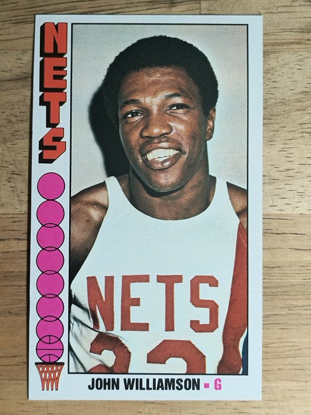 1976-77 Topps #113 John Williamson (EXMT)