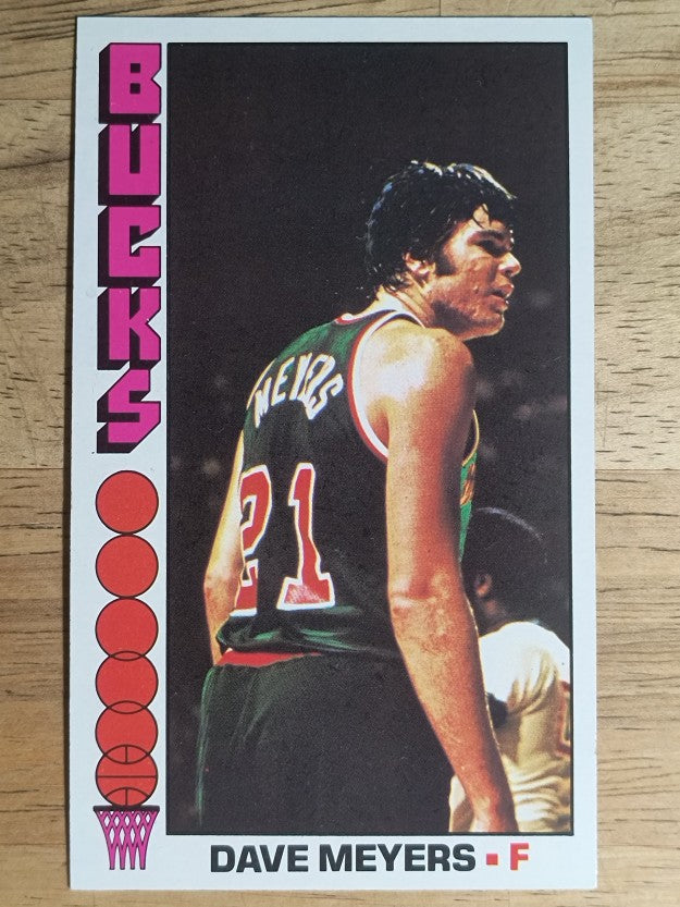 1976-77 Topps #122 Dave Meyers RC (VGEX)