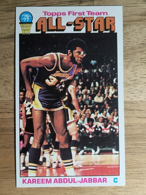 1976-77 Topps #126 Kareem Abdul-Jabbar AS (NM)