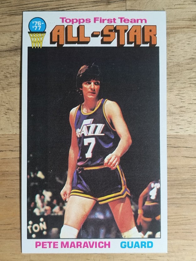 1976-77 Topps #130 Pete Maravich AS (NM)