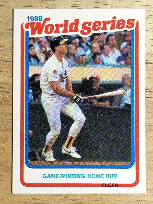 1989 Fleer World Series #8 Mark McGwire