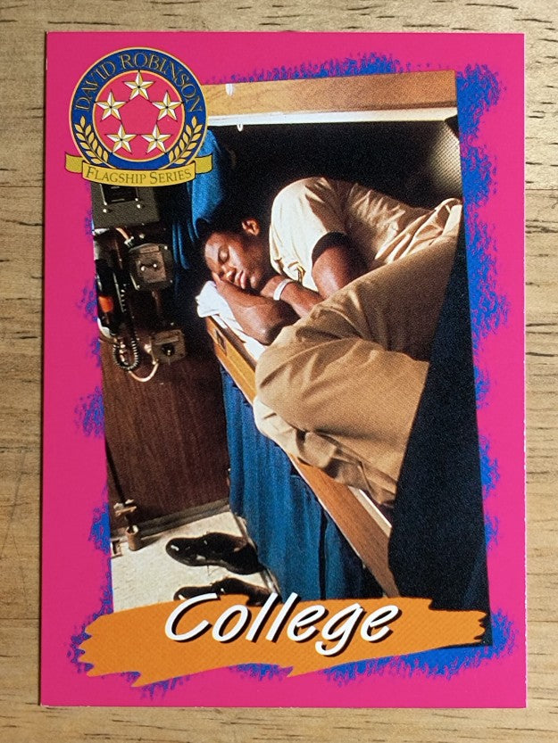 1992-93 SkyBox David Robinson #R3 David Robinson/College (NM)