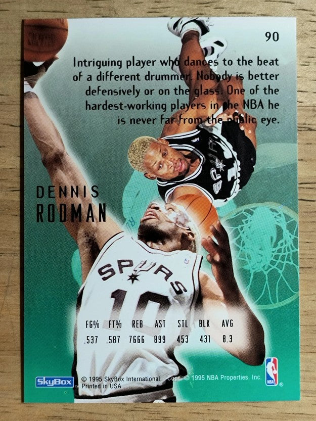 1994-95 Emotion #90 Dennis Rodman