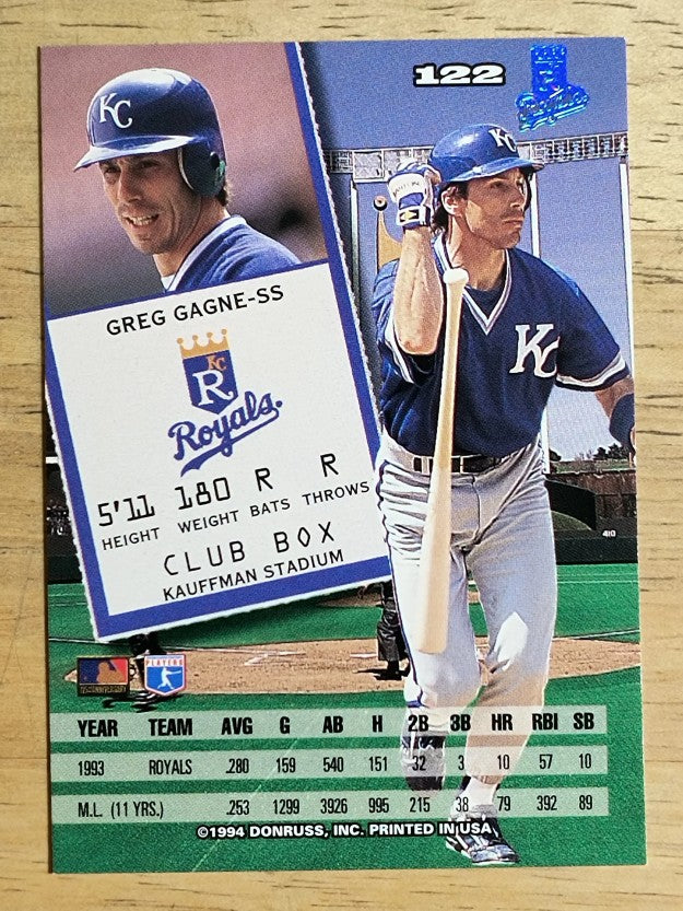 1994 Leaf #122 Greg Gagne