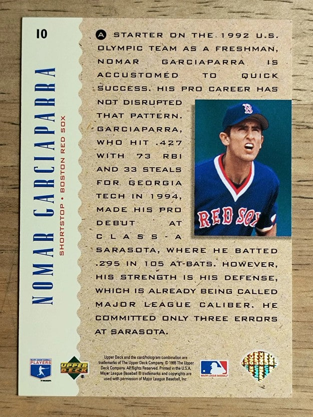 1995 Upper Deck #10 Nomar Garciaparra (NM)