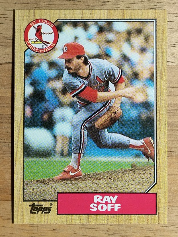 1987 Topps #671B Ray Soff COR/D* before copyright line