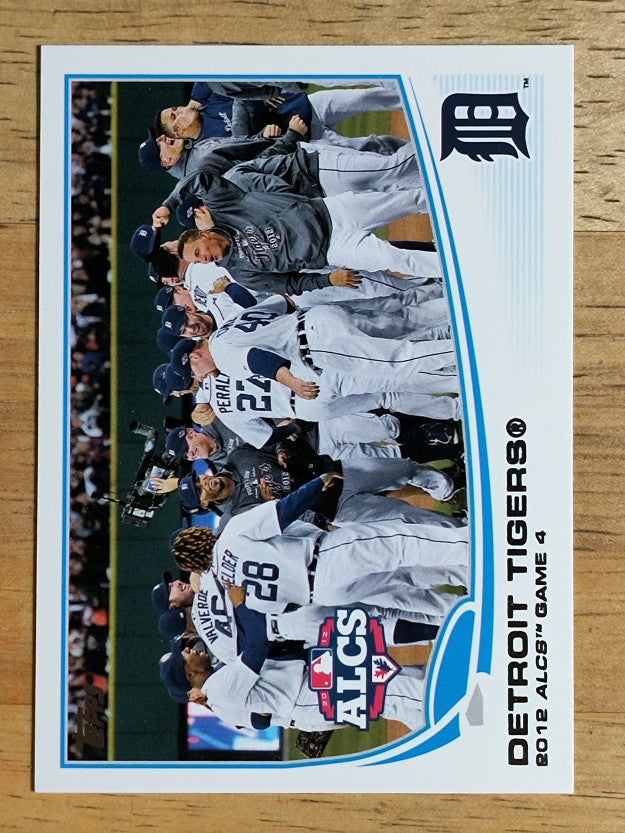 2013 Topps #179 Detroit Tigers