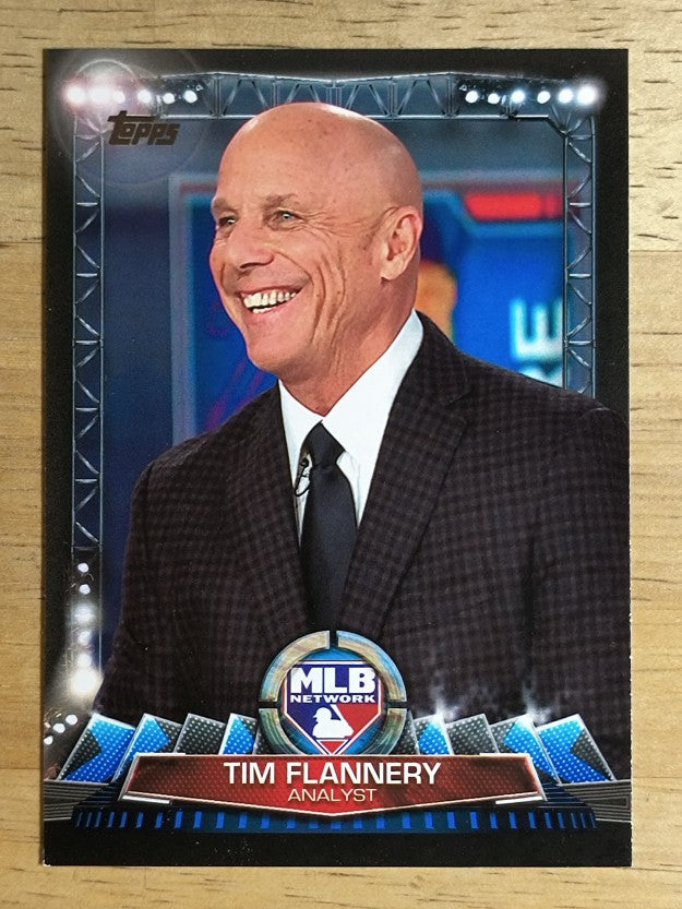 2017 Topps MLB Network #MLBN4 Tim Flannery UPD (NM)