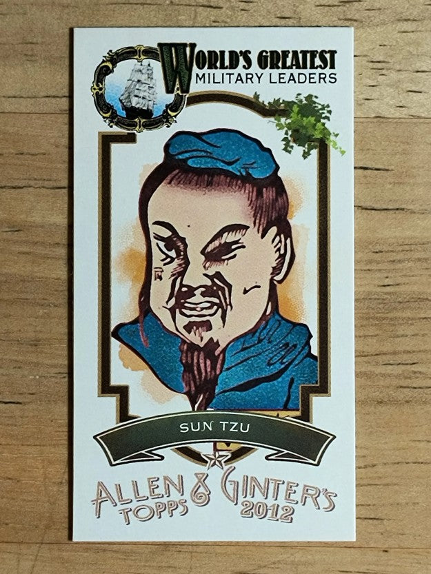 2012 Topps Allen and Ginter Mini World's Greatest Military Leaders #ML20 Sun Tzu