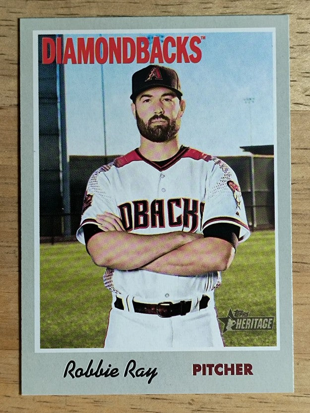 2019 Topps Heritage #51 Robbie Ray