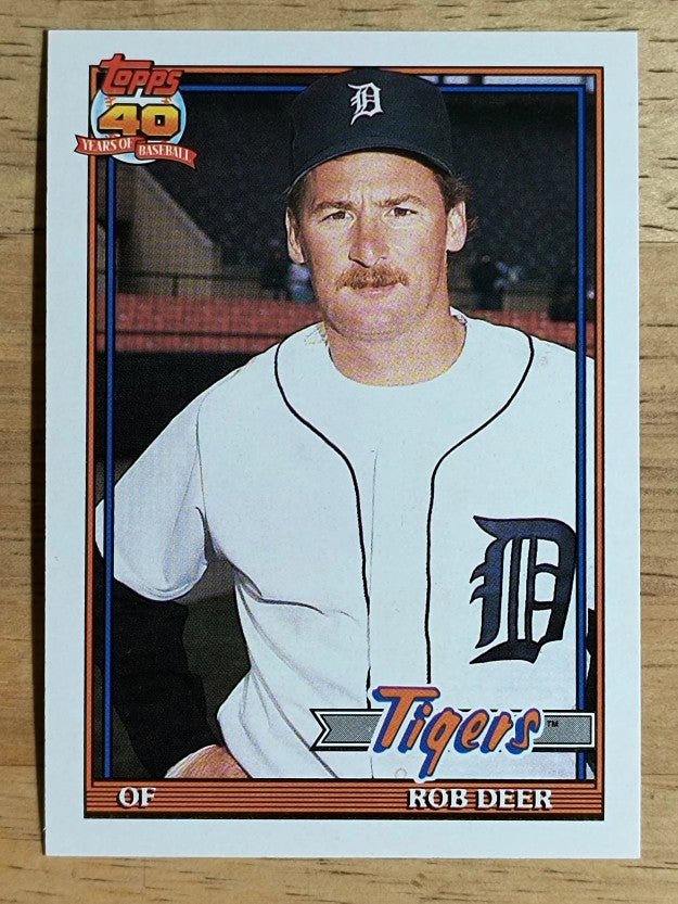 1991 Topps Traded #30T Rob Deer