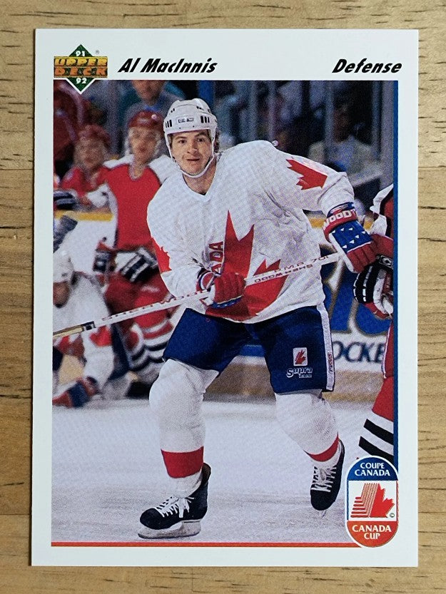 1991-92 Upper Deck #8 Al MacInnis CC