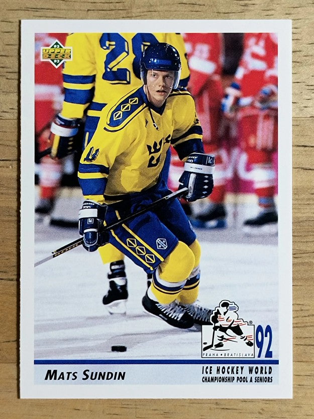 1992-93 Upper Deck #374 Mats Sundin