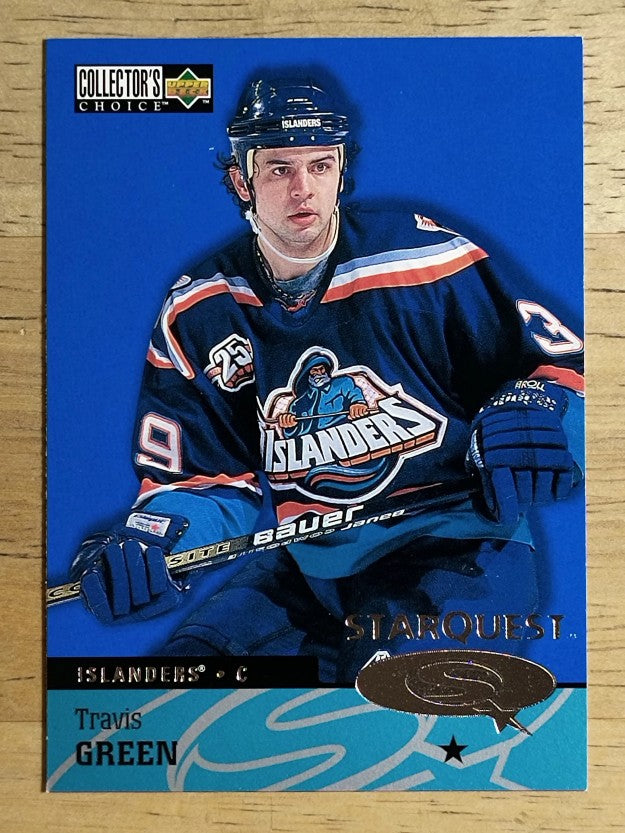 1997-98 Collector's Choice StarQuest #SQ39 Travis Green