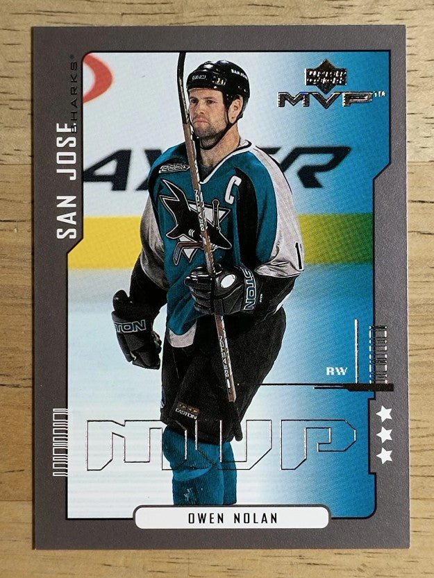 2000-01 Upper Deck MVP Third Stars #150 Owen Nolan